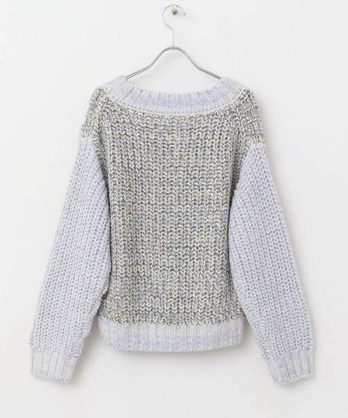 Sonny Label / サニーレーベル ニット・セーター | ミックスカラーニットプルオーバー | 詳細9