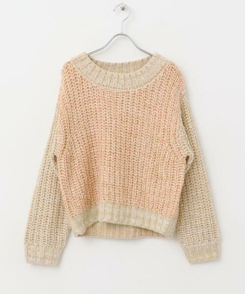 Sonny Label / サニーレーベル ニット・セーター | ミックスカラーニットプルオーバー | 詳細21
