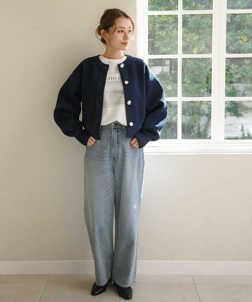 Sonny Label / サニーレーベル カーディガン・ボレロ | 『WEB/一部店舗限定』メタルボタンカーディガン | 詳細6