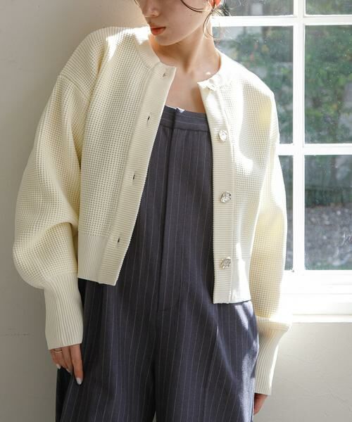 Sonny Label / サニーレーベル カーディガン・ボレロ | 『WEB/一部店舗限定』メタルボタンカーディガン | 詳細15