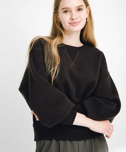 Sonny Label / サニーレーベル ニット・セーター | スウェットライクニット | 詳細14