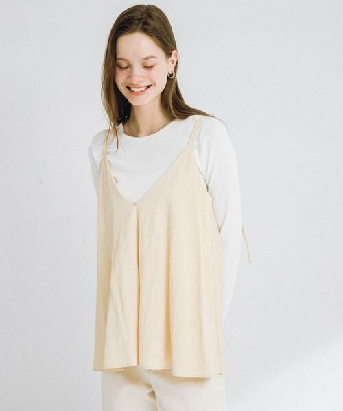 Sonny Label / サニーレーベル キャミソール・チューブトップ | フレアキャミビスチェ | 詳細1