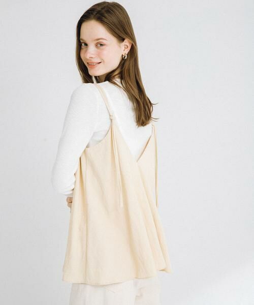 Sonny Label / サニーレーベル キャミソール・チューブトップ | フレアキャミビスチェ | 詳細2