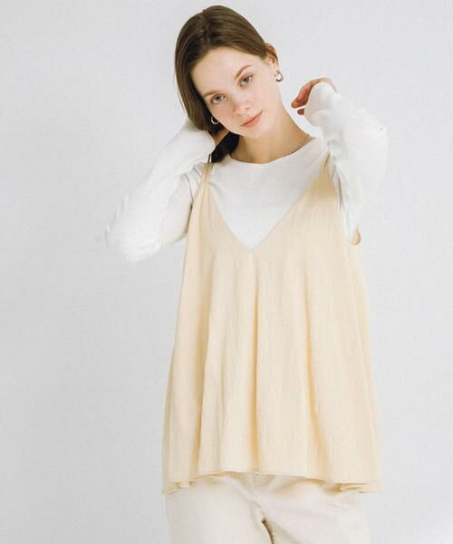 Sonny Label / サニーレーベル キャミソール・チューブトップ | フレアキャミビスチェ | 詳細3