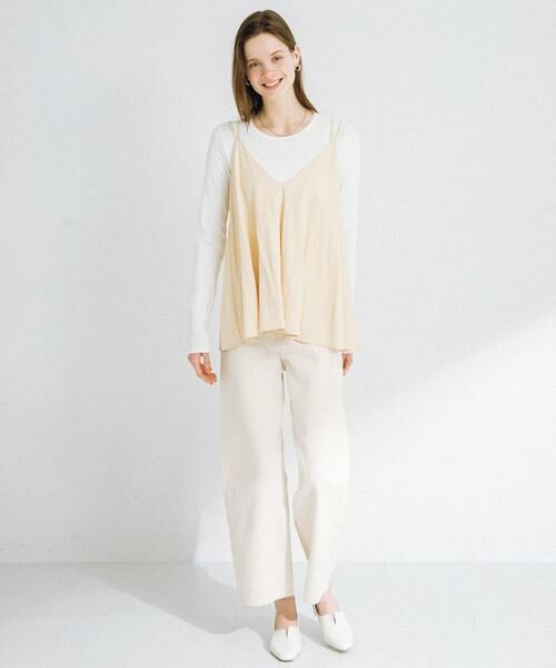 Sonny Label / サニーレーベル キャミソール・チューブトップ | フレアキャミビスチェ | 詳細5