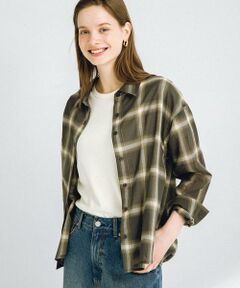 Sonny Label / サニーレーベル シャツ・ブラウス | シアーチェックシャツ