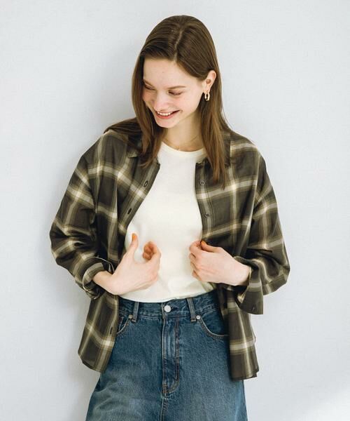 Sonny Label / サニーレーベル シャツ・ブラウス | シアーチェックシャツ | 詳細18
