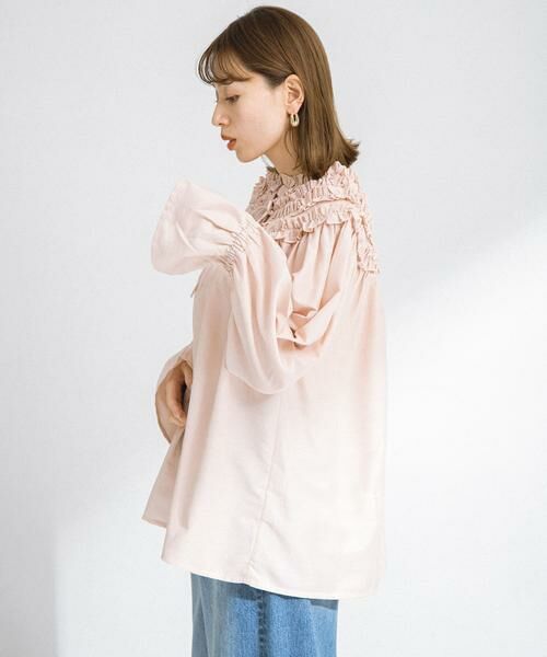 Sonny Label / サニーレーベル シャツ・ブラウス | ミニフリル2wayチュニックブラウス | 詳細4
