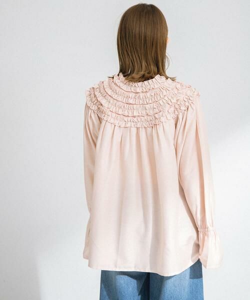 Sonny Label / サニーレーベル シャツ・ブラウス | ミニフリル2wayチュニックブラウス | 詳細5