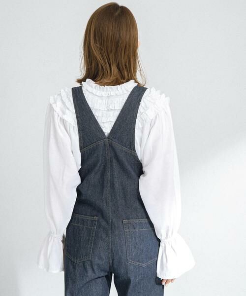 Sonny Label / サニーレーベル シャツ・ブラウス | ミニフリル2wayチュニックブラウス | 詳細19