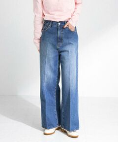 Sonny Label / サニーレーベル デニムパンツ | 『34サイズ/低身長向けも展開』センタープレスストレートデニム