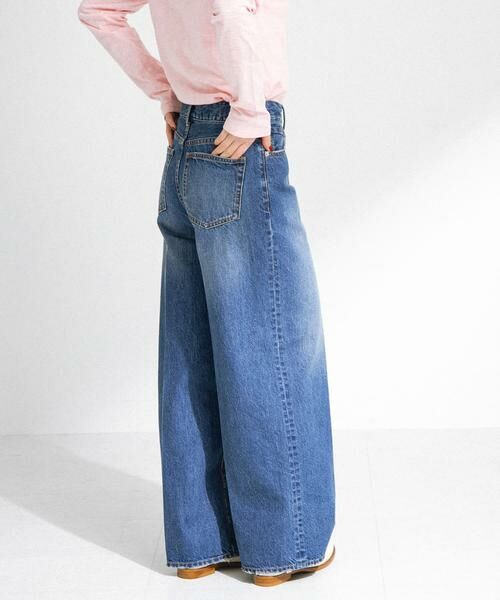 Sonny Label / サニーレーベル デニムパンツ | 『34サイズ/低身長向けも展開』センタープレスストレートデニム | 詳細5