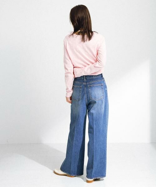 Sonny Label / サニーレーベル デニムパンツ | 『34サイズ/低身長向けも展開』センタープレスストレートデニム | 詳細8