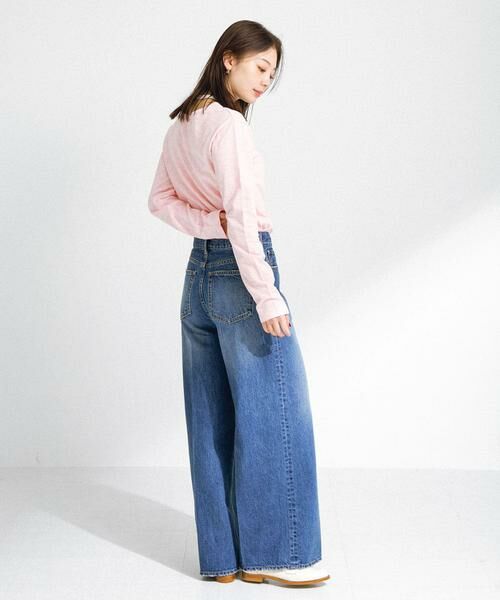 Sonny Label / サニーレーベル デニムパンツ | 『34サイズ/低身長向けも展開』センタープレスストレートデニム | 詳細9