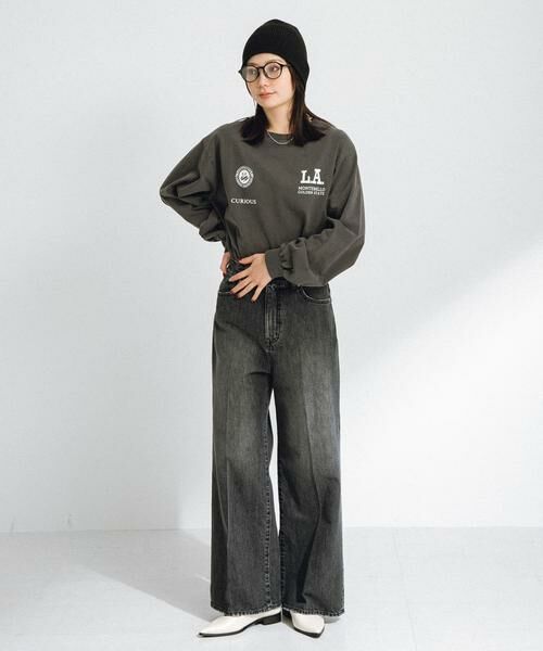 Sonny Label / サニーレーベル デニムパンツ | 『34サイズ/低身長向けも展開』センタープレスストレートデニム | 詳細16