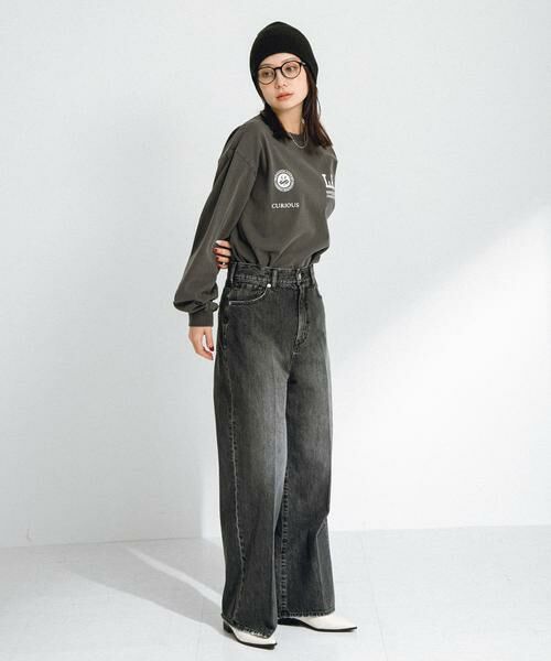 Sonny Label / サニーレーベル デニムパンツ | 『34サイズ/低身長向けも展開』センタープレスストレートデニム | 詳細17