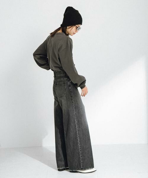 Sonny Label / サニーレーベル デニムパンツ | 『34サイズ/低身長向けも展開』センタープレスストレートデニム | 詳細18