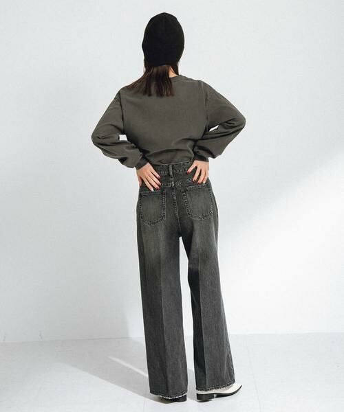 Sonny Label / サニーレーベル デニムパンツ | 『34サイズ/低身長向けも展開』センタープレスストレートデニム | 詳細19