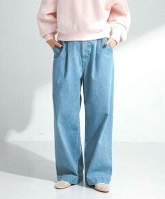 Sonny Label / サニーレーベル デニムパンツ | 『34サイズ/低身長向けも展開』タックデニム