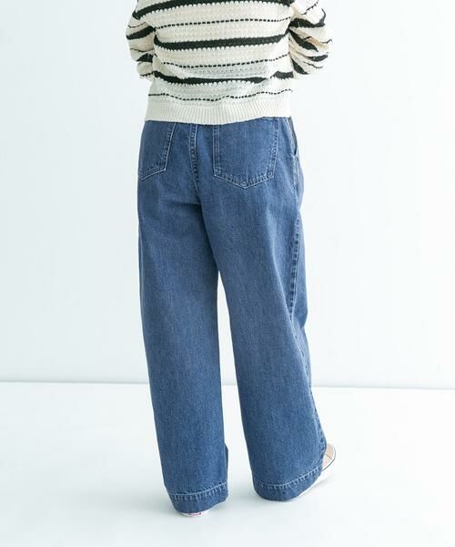 Sonny Label / サニーレーベル デニムパンツ | 『34サイズ/低身長向けも展開』タックデニム | 詳細11