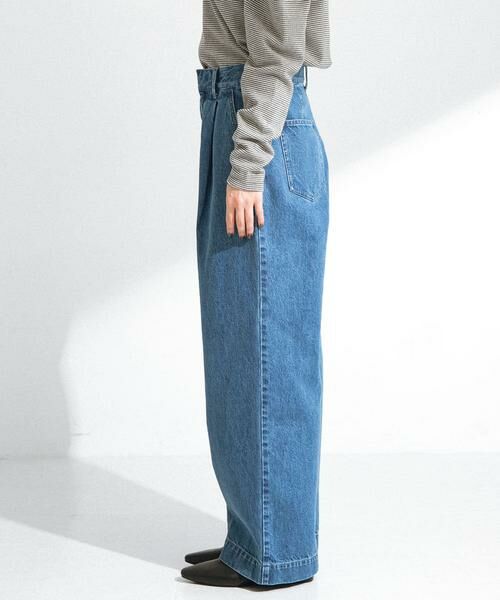 Sonny Label / サニーレーベル デニムパンツ | 『34サイズ/低身長向けも展開』タックデニム | 詳細15