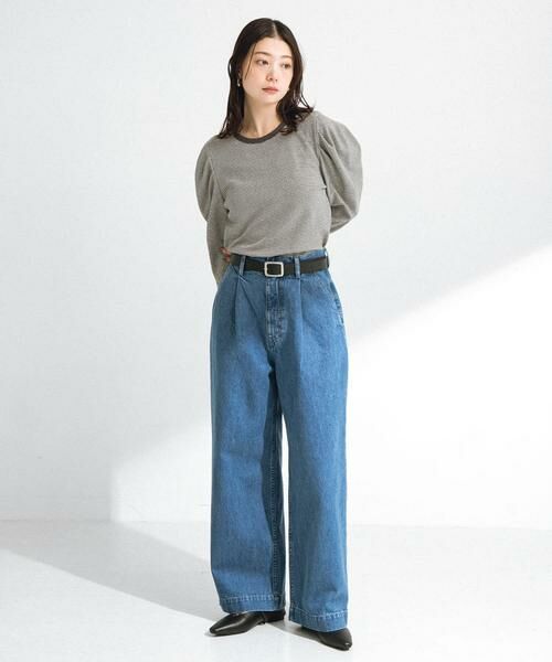 Sonny Label / サニーレーベル デニムパンツ | 『34サイズ/低身長向けも展開』タックデニム | 詳細6