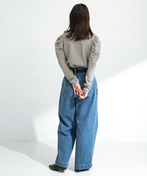 Sonny Label / サニーレーベル デニムパンツ | 『34サイズ/低身長向けも展開』タックデニム | 詳細8