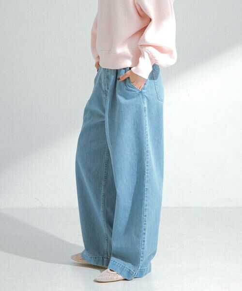 Sonny Label / サニーレーベル デニムパンツ | 『34サイズ/低身長向けも展開』タックデニム | 詳細25