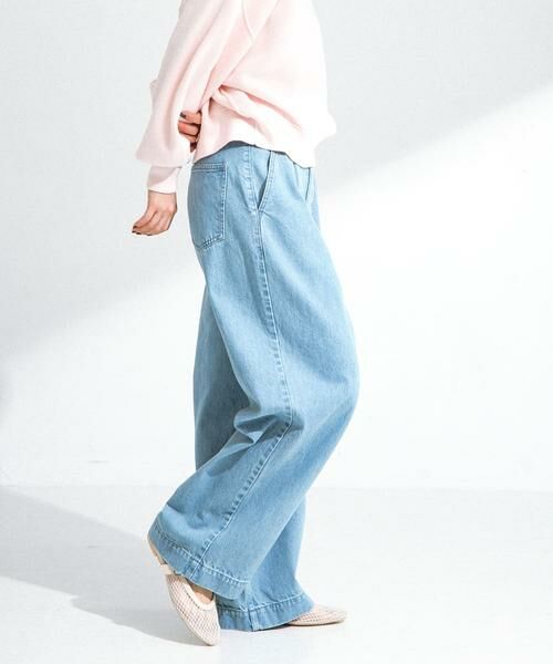 Sonny Label / サニーレーベル デニムパンツ | 『34サイズ/低身長向けも展開』タックデニム | 詳細26