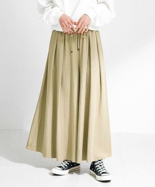 Sonny Label / サニーレーベル その他パンツ | レーヨンツイルイージースカーチョ | 詳細24