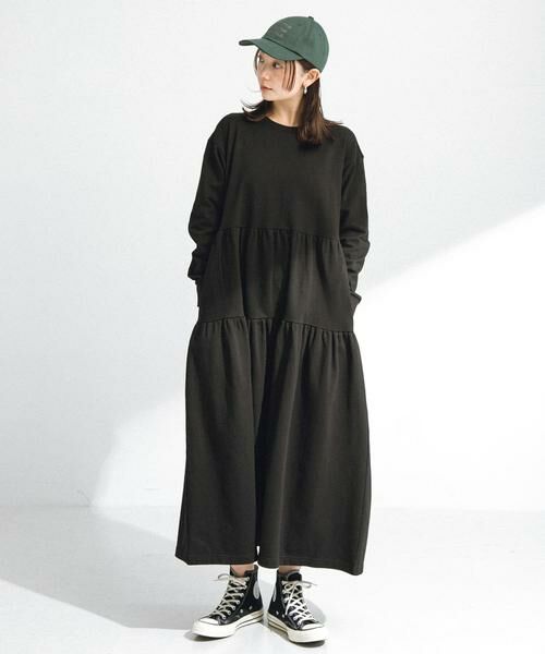 Sonny Label / サニーレーベル ワンピース | 『WEB限定』裏毛ティアードワンピース | 詳細4