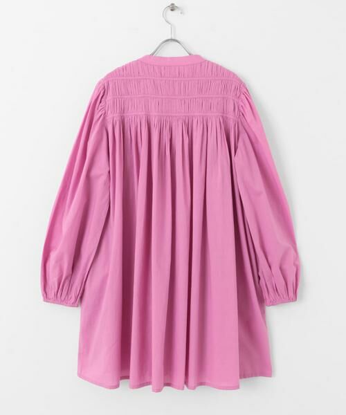 Sonny Label / サニーレーベル ワンピース | コットンギャザーチュニックブラウスミニワンピース | 詳細19