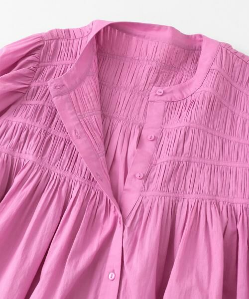 Sonny Label / サニーレーベル ワンピース | コットンギャザーチュニックブラウスミニワンピース | 詳細18