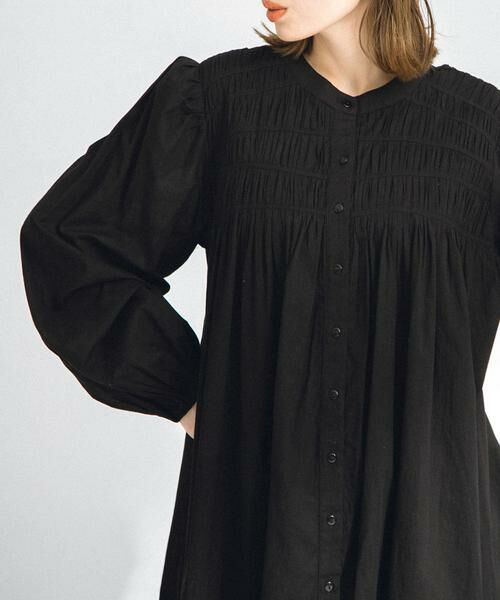 Sonny Label / サニーレーベル ワンピース | コットンギャザーチュニックブラウスミニワンピース | 詳細22