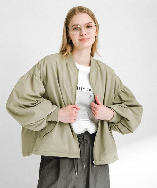 Sonny Label / サニーレーベル ブルゾン | 『UR TECH』ボリュームスリーブブルゾン | 詳細2