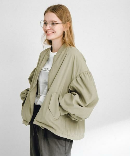Sonny Label / サニーレーベル ブルゾン | 『UR TECH』ボリュームスリーブブルゾン | 詳細3