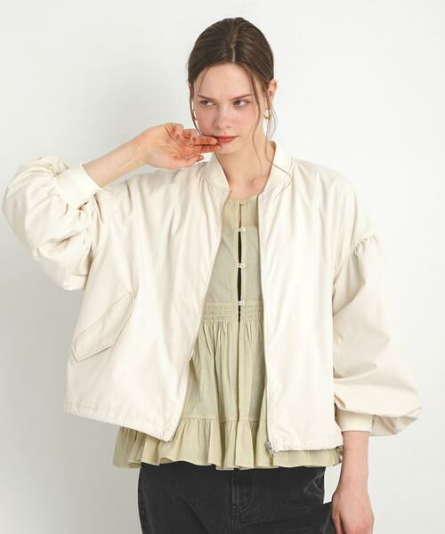 Sonny Label / サニーレーベル ブルゾン | 『UR TECH』ボリュームスリーブブルゾン | 詳細23