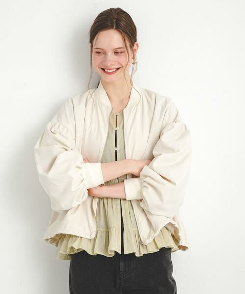 Sonny Label / サニーレーベル ブルゾン | 『UR TECH』ボリュームスリーブブルゾン | 詳細24