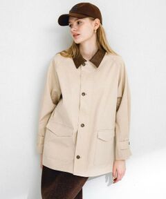 Sonny Label / サニーレーベル その他アウター | 異素材衿ミドルジャケット