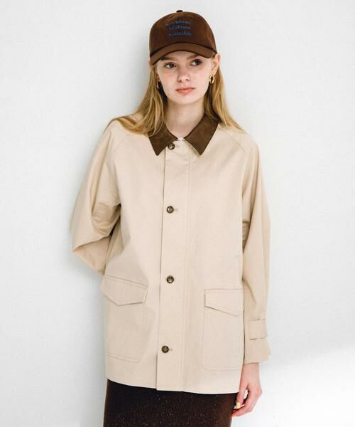 Sonny Label / サニーレーベル その他アウター | 異素材衿ミドルジャケット | 詳細3