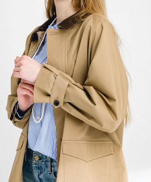 Sonny Label / サニーレーベル その他アウター | 異素材衿ミドルジャケット | 詳細12