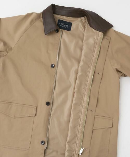 Sonny Label / サニーレーベル その他アウター | 異素材衿ミドルジャケット | 詳細23