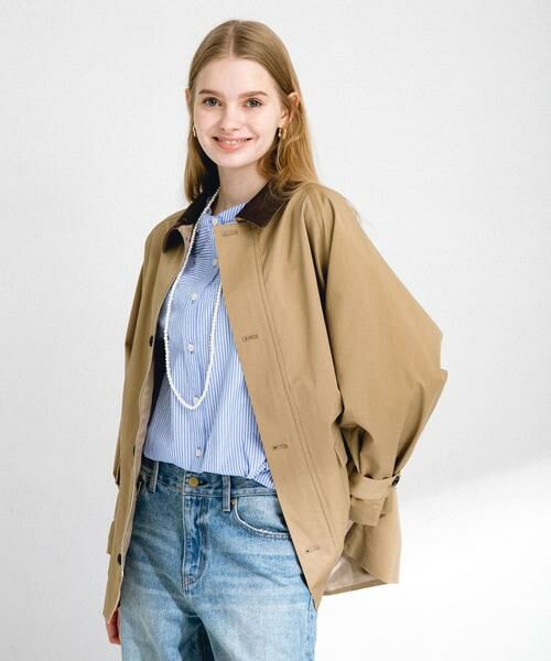 Sonny Label / サニーレーベル その他アウター | 異素材衿ミドルジャケット | 詳細14