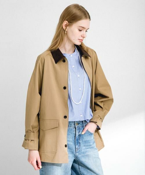 Sonny Label / サニーレーベル その他アウター | 異素材衿ミドルジャケット | 詳細15