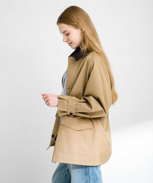 Sonny Label / サニーレーベル その他アウター | 異素材衿ミドルジャケット | 詳細16