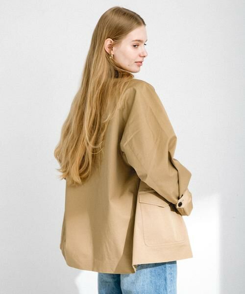 Sonny Label / サニーレーベル その他アウター | 異素材衿ミドルジャケット | 詳細17