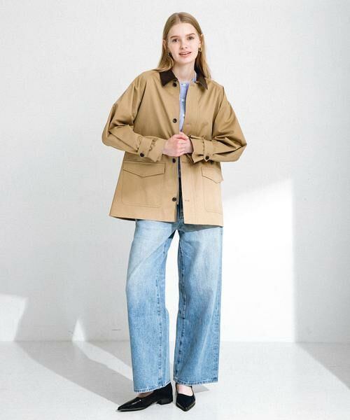Sonny Label / サニーレーベル その他アウター | 異素材衿ミドルジャケット | 詳細19