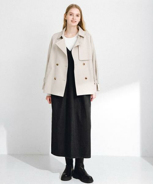 Sonny Label / サニーレーベル トレンチコート | 撥水ショートトレンチコート | 詳細5