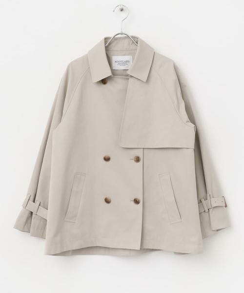 Sonny Label / サニーレーベル トレンチコート | 撥水ショートトレンチコート | 詳細8