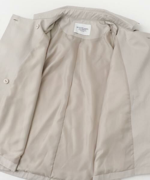 Sonny Label / サニーレーベル トレンチコート | 撥水ショートトレンチコート | 詳細9